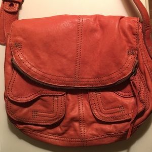Lucky Brand coral shoulder bag